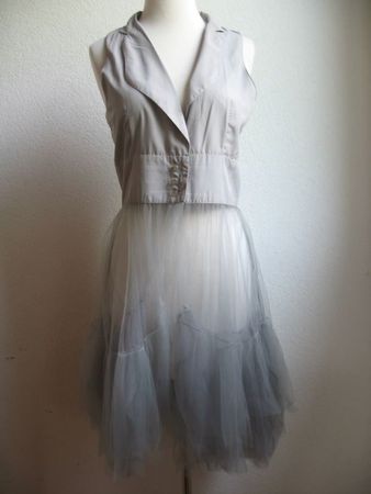 Mais il est où le Soleil belle robe-gilet en taille 36-38CH!