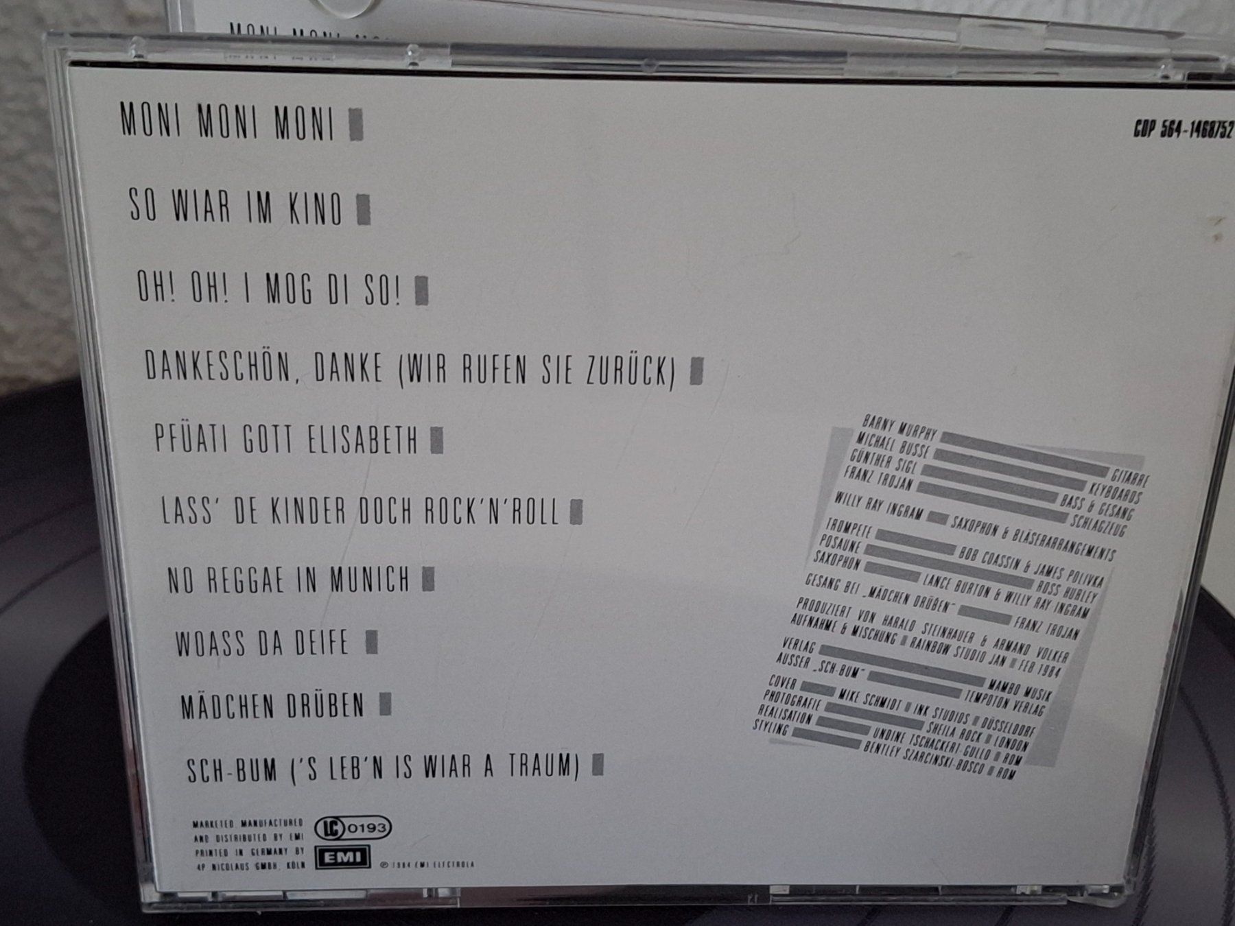 CD: CD Spider Murphy Gang - Scharf  Wia Piparoni - – Usato da Aarberg venduto da Jackup1 1