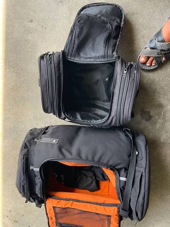 2 Motorradtaschen 