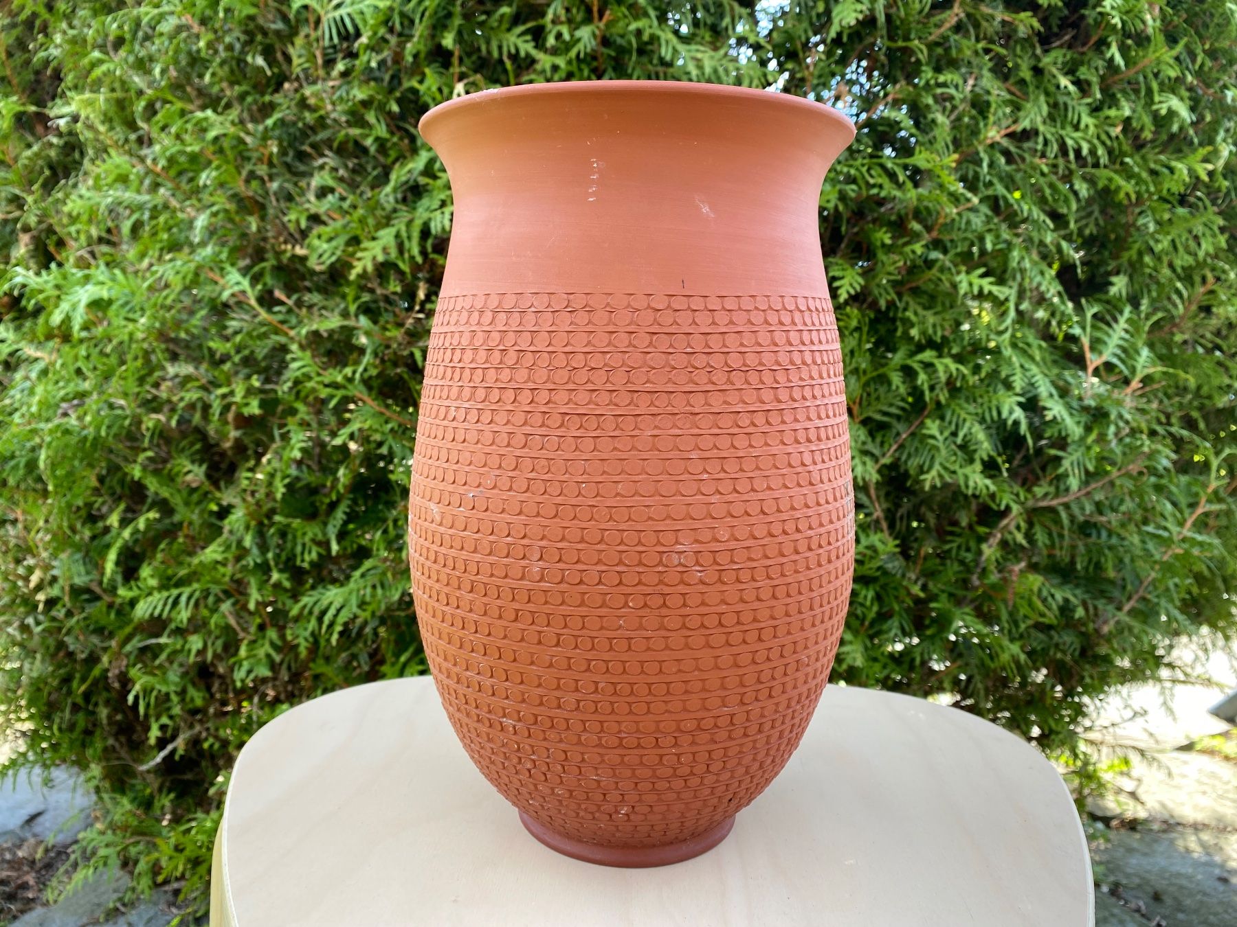 Vasen & Gefässe: sehr schöne Vase aus Ton – Gebraucht aus Feldbach von Olive1