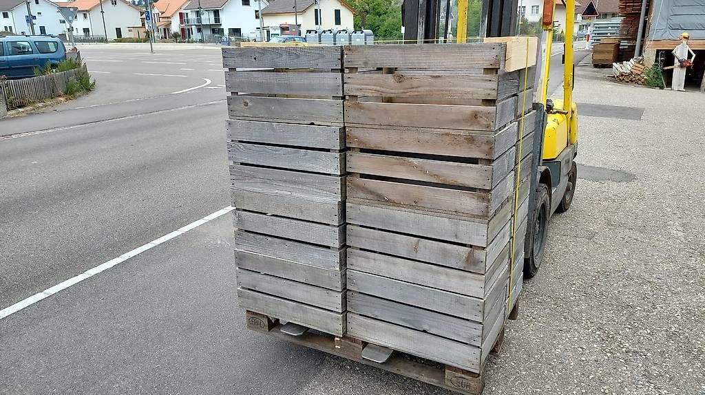Casse di trasporto: Harassen 60x40x31.5 vergraut – Nuovo (secondo la descrizione) da Grünenmatt venduto da Lerchholz