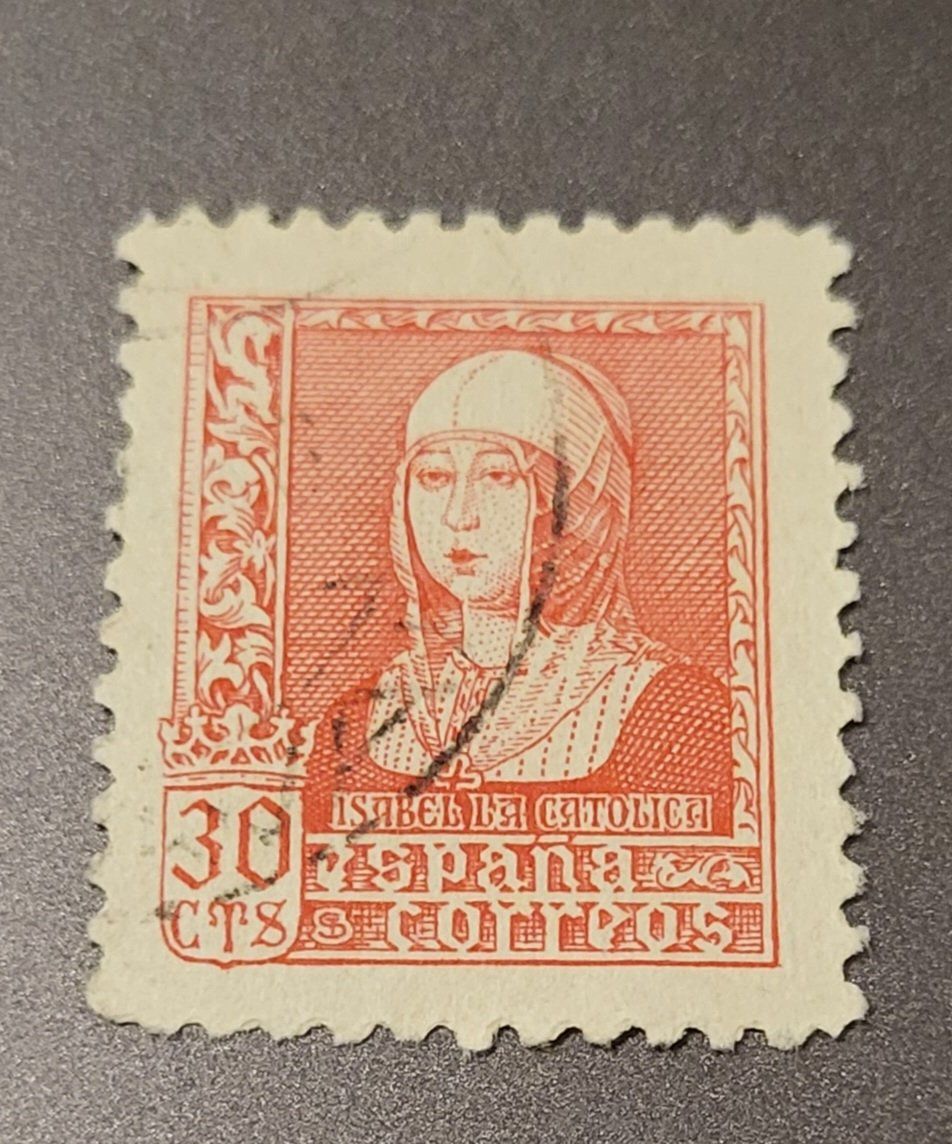 Alle Briefmarken: Spanien 1938 alte briefmarke – Gebraucht aus St Gallen von Stampsalshobby