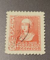 Spanien 1938 alte briefmarke