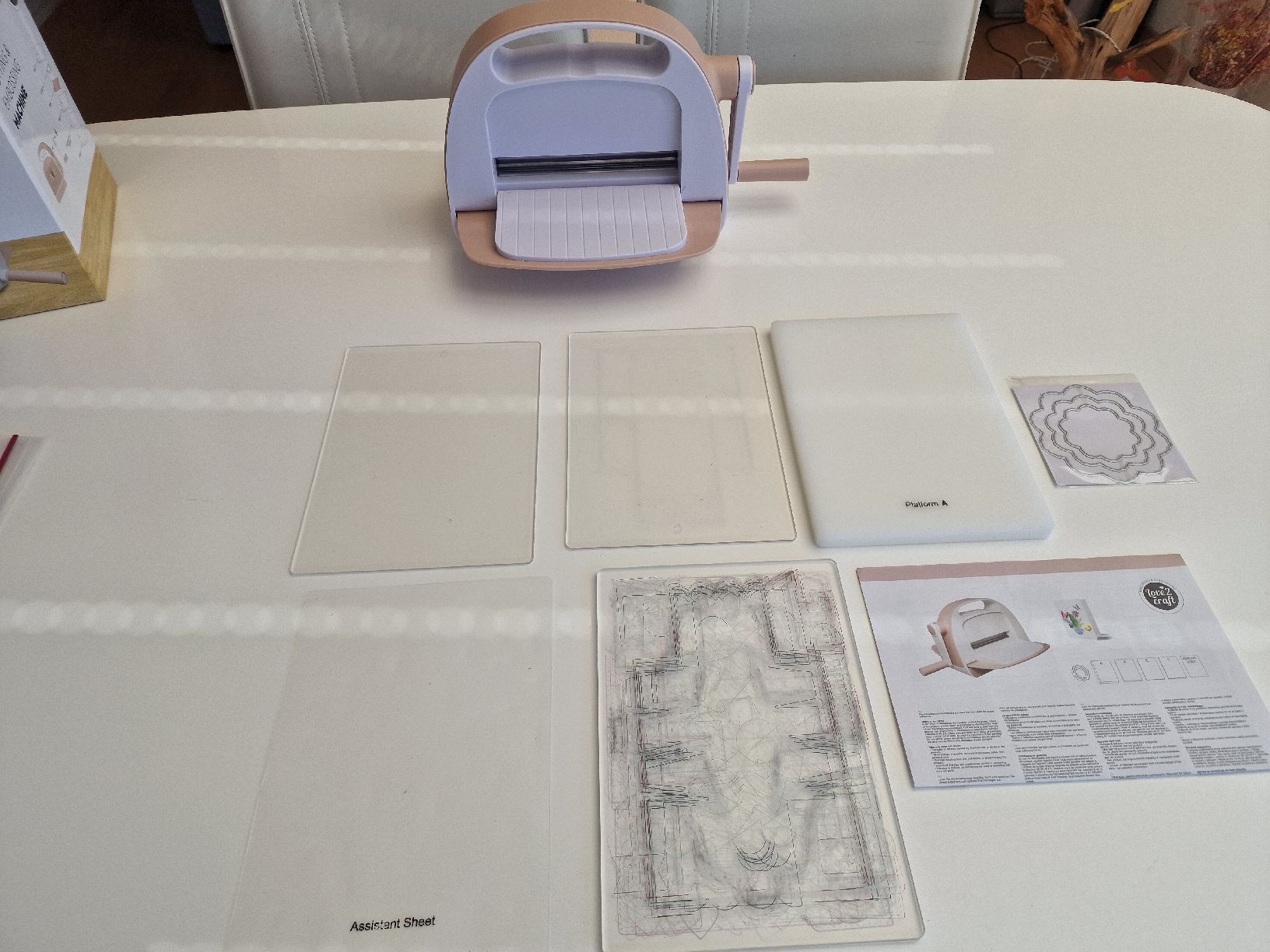 Kit bricolage: Cutting Maschine A5 mit Stanzformen Set, Basteln! – Usato da Beringen venduto da Ele_Ely23 8