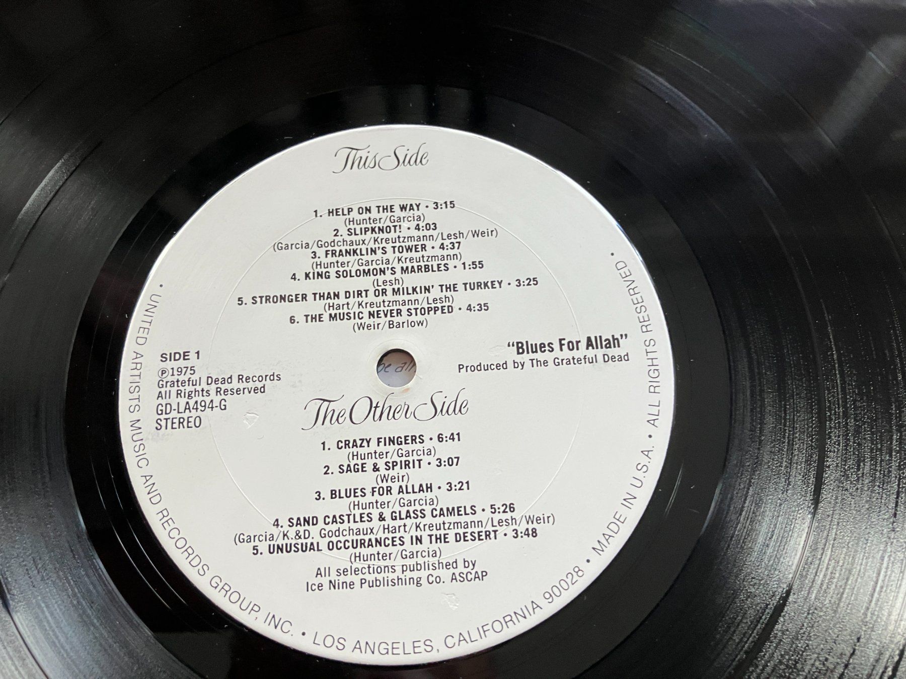Dischi in vinile: Grateful Dead – Usato da Aarwangen venduto da Jukebox3 7