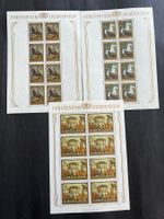 Liechtenstein 3 Kleinbogen 655-657  ** (B292)