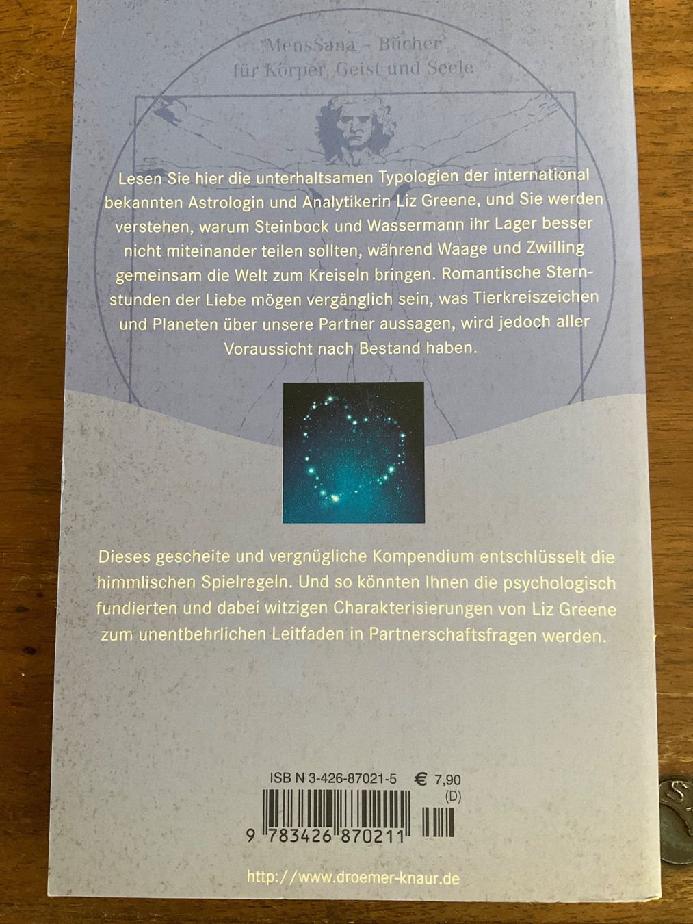 Libri: Liz Greene: Sag mir dein Sternzeichen – Usato da Avenches venduto da Lactobacille 1