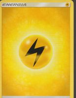 TCG POKEMON CARTA ENERGIA BASE 2017 LAMPO - GIALLO Italiano