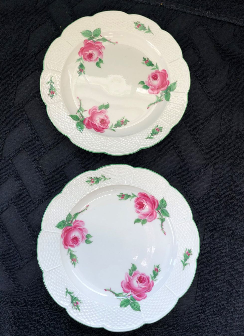 Piatti: 2 wunderschöne Teller von Meissen – Usato da Wallisellen venduto da prada008