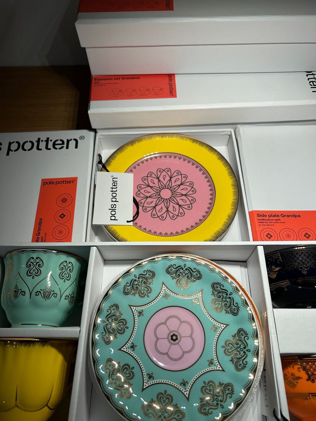 Geschirrsets: polspotten diverse 4er Set tea- und espresso cups teapot – Neu und originalverpackt aus Basel von mar_dn9x 2