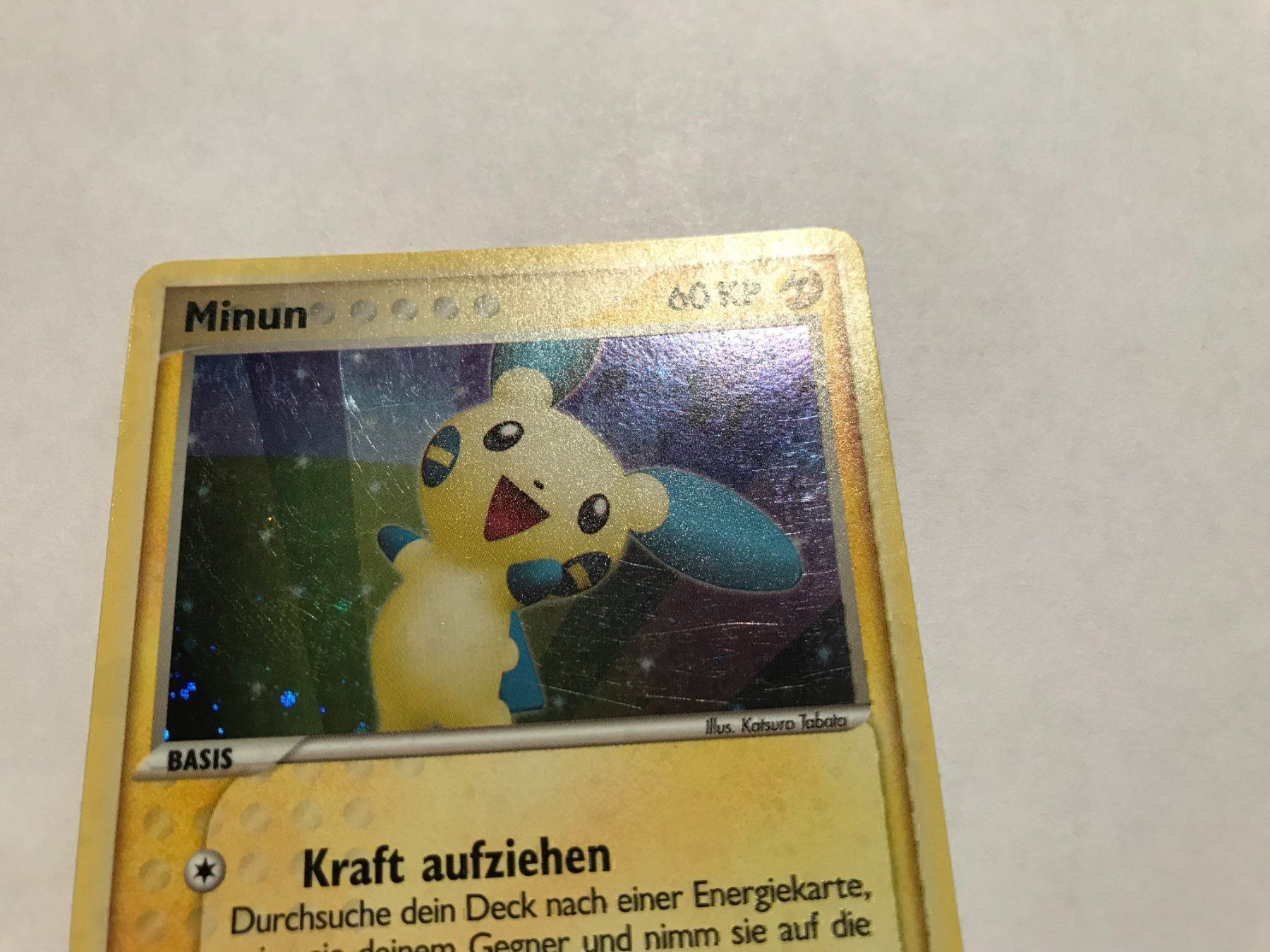 Pokémon Carte collezionabili: Minun holo – Usato da Hagendorn venduto da Pokecollectorch 2