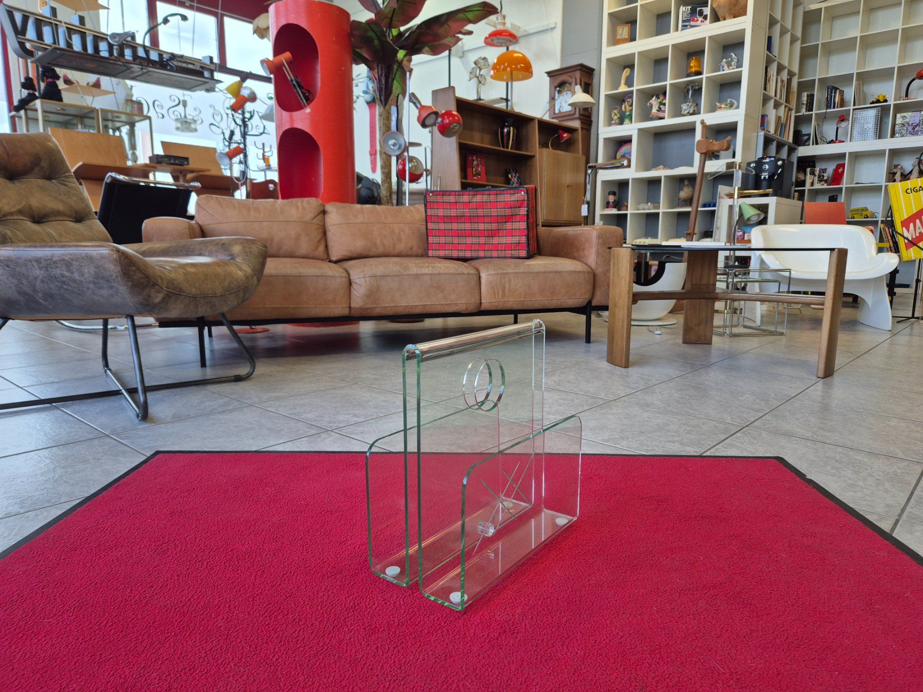 Altro per la casa: Acryl Magazin Rack, Zeitungsständer Plexiglas grün – Usato da Nottwil venduto da Wondewa-Shop 8