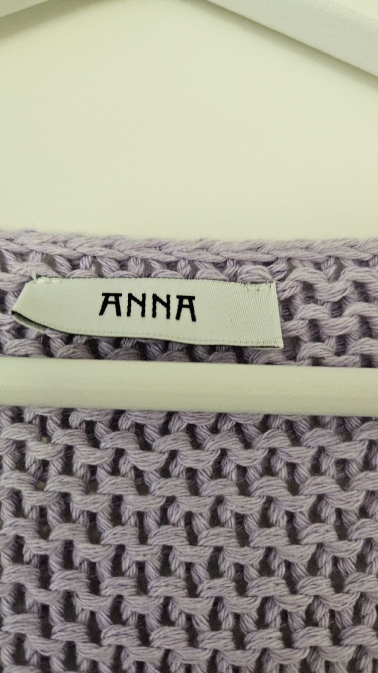 Jacken: Violette Strickjacke mit angedeuteten Schulterpolster – Neu (gemäss Beschreibung) aus Hettlingen von Leaena279 4