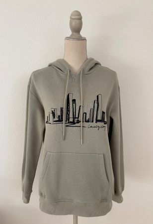 🤍 Hoodie / Kapuzenpullover von „H&M“, salbei, Gr. XS/34 🤍