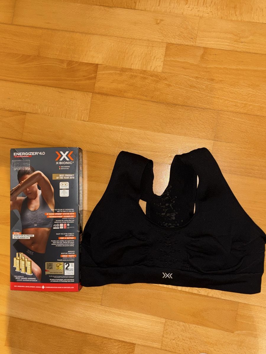 X-bionic Altra biancheria intima: X-Bionic Sport BH Energizer 4.0, Schwarz, Grösse L, Cup C – Nuovo e nell'imballaggio originale da Nänikon venduto da Amerika73