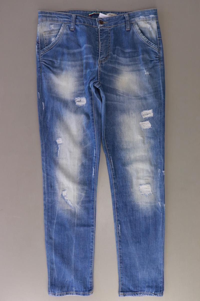 Jeans: Please Straight Jeans Gr. L blau – Usato da Neustadt an der Waldnaab venduto da SecondLifeFashion