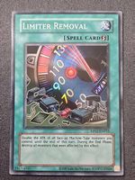 YuGiOh Limiter Removal RP02-EN15 SR NM