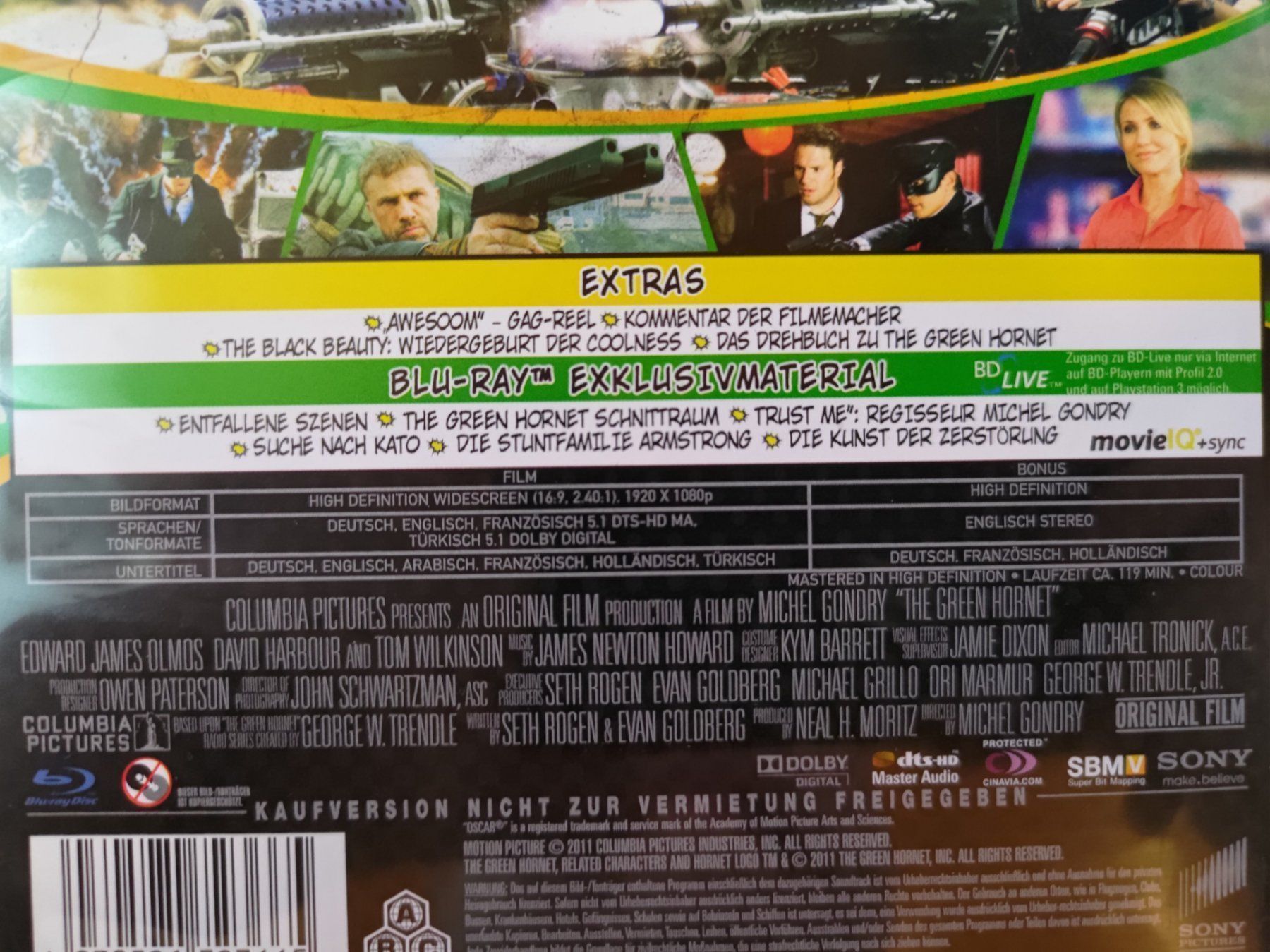Alle DVDs: The Green Hornet – Gebraucht aus Liestal von Kratzilla 3