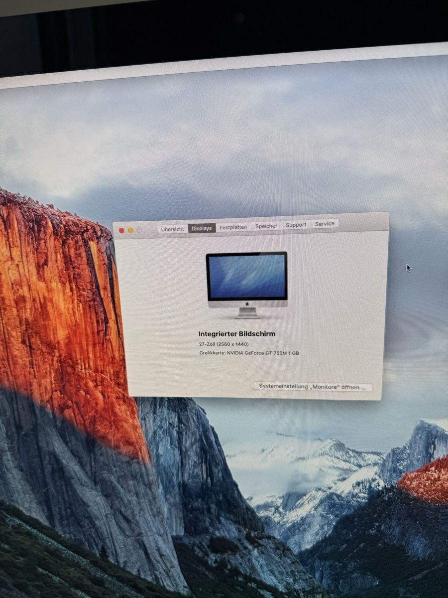 Apple PC: iMac 27-inch (Late 2013) – Usato da Rüfenacht BE venduto da Users 3