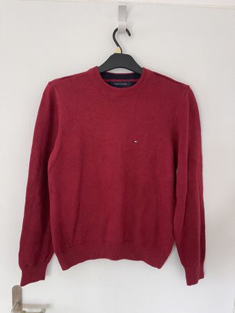 Tommy Hilfiger dick Pullover, bordeaux,, Top Zustand! Y2k