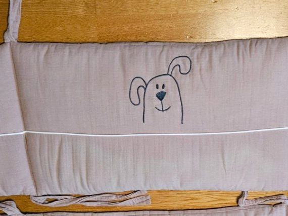 Stoffe: Bettumrandung Baby 35x180cm – Gebraucht aus Utzenstorf von and_c8wy