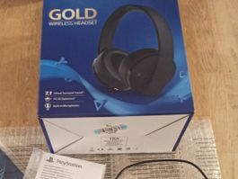 Sony PlayStation Gold Wireless Headset PS4