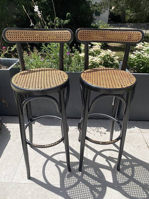 Sgabelli: 2 chaises/tabourets de bar – Usato da Givrins venduto da Nalienanou