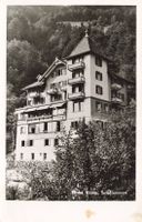 Hotel Bären Sundlauenen Beatenber (BE) Hotelgebäude Berghang