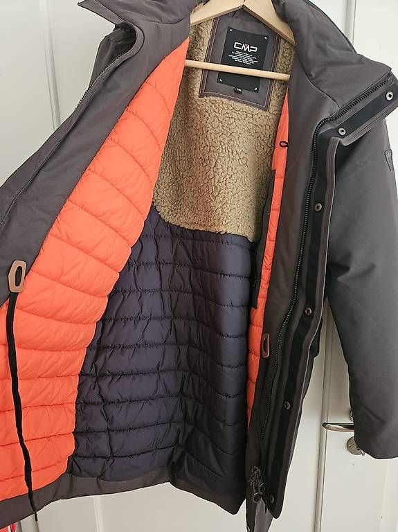 Cappotti: CMP Herren Parka  Gr. 48 (M), grau – Usato da Zürich venduto da Elena231 1