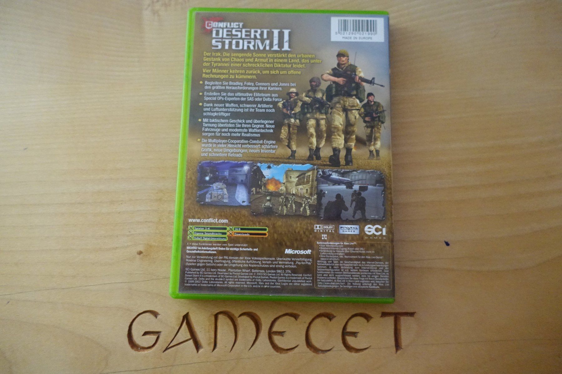 Microsoft Giochi: Conflict: Desert Storm II – Difettoso da Steinach venduto da Gamecet 2