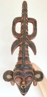 XXL wunderschöne alte Maske Papua Neuguinea Höhe 55 cm