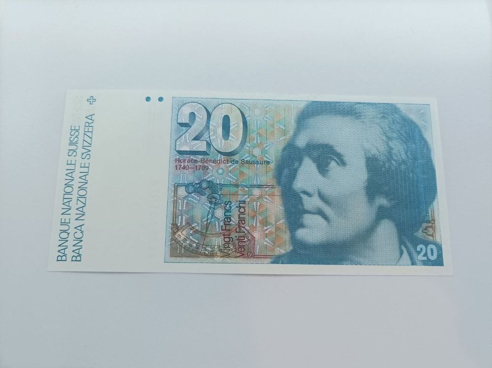 CH Banknote 20 Franken 1992 ungefaltet | Kaufen auf Ricardo