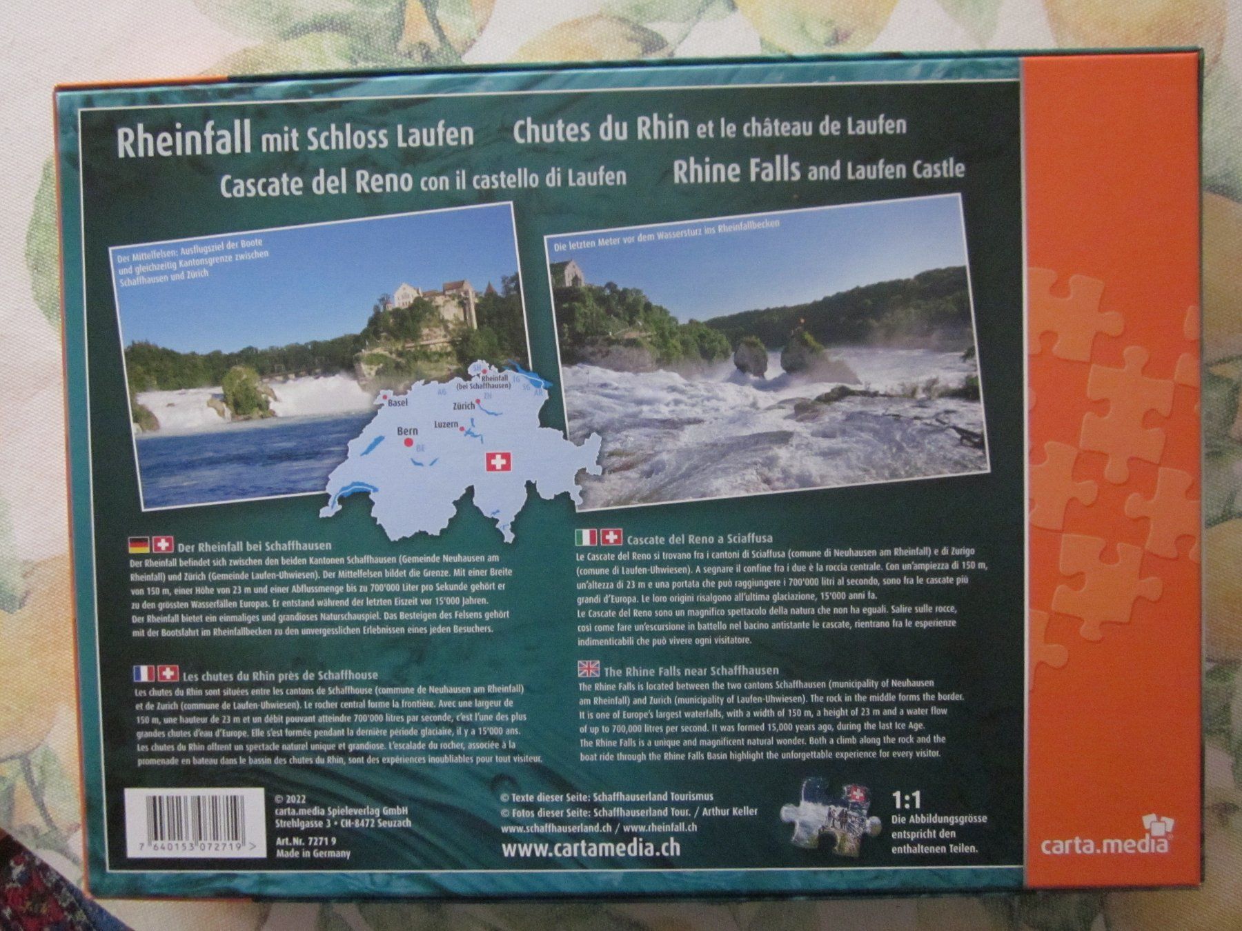 Puzzles: Rheinfall – Neu (gemäss Beschreibung) aus Hombrechtikon von Falke150 2