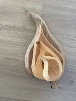 Holzdeko Dekoflammen 4er Set Naturdeko Weihnachten