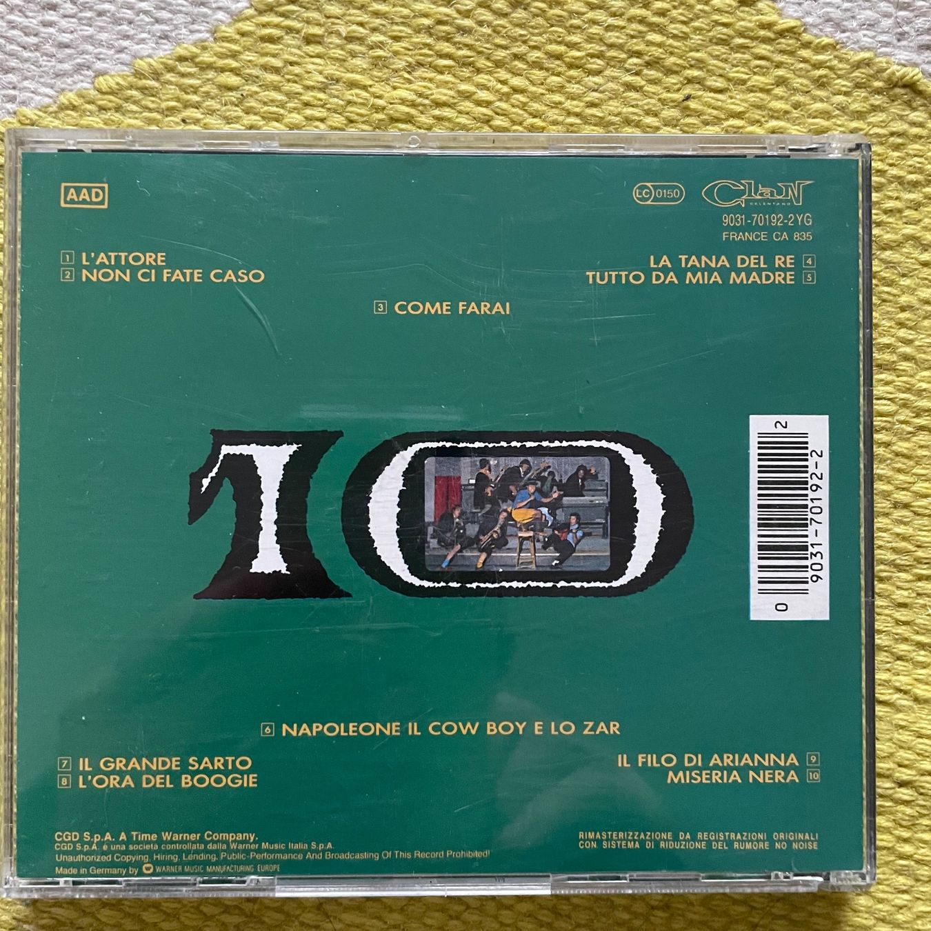 CD: ADRIANO CELENTANO-ADRIANO ROCK71 – Usato da Rorschacherberg venduto da CD-Roli 1