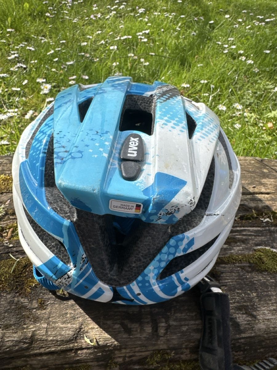 Uvex Caschi: Uvex Kindervelohelm 52-57 – Usato da Himmelried venduto da Kruemel70 3