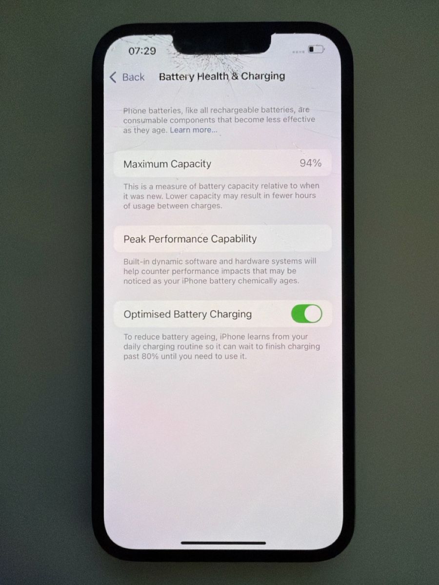 Apple Portables: iPhone 14 Black 128 Go - broken screen  – D'occasion à Cernier par Kairjo 8