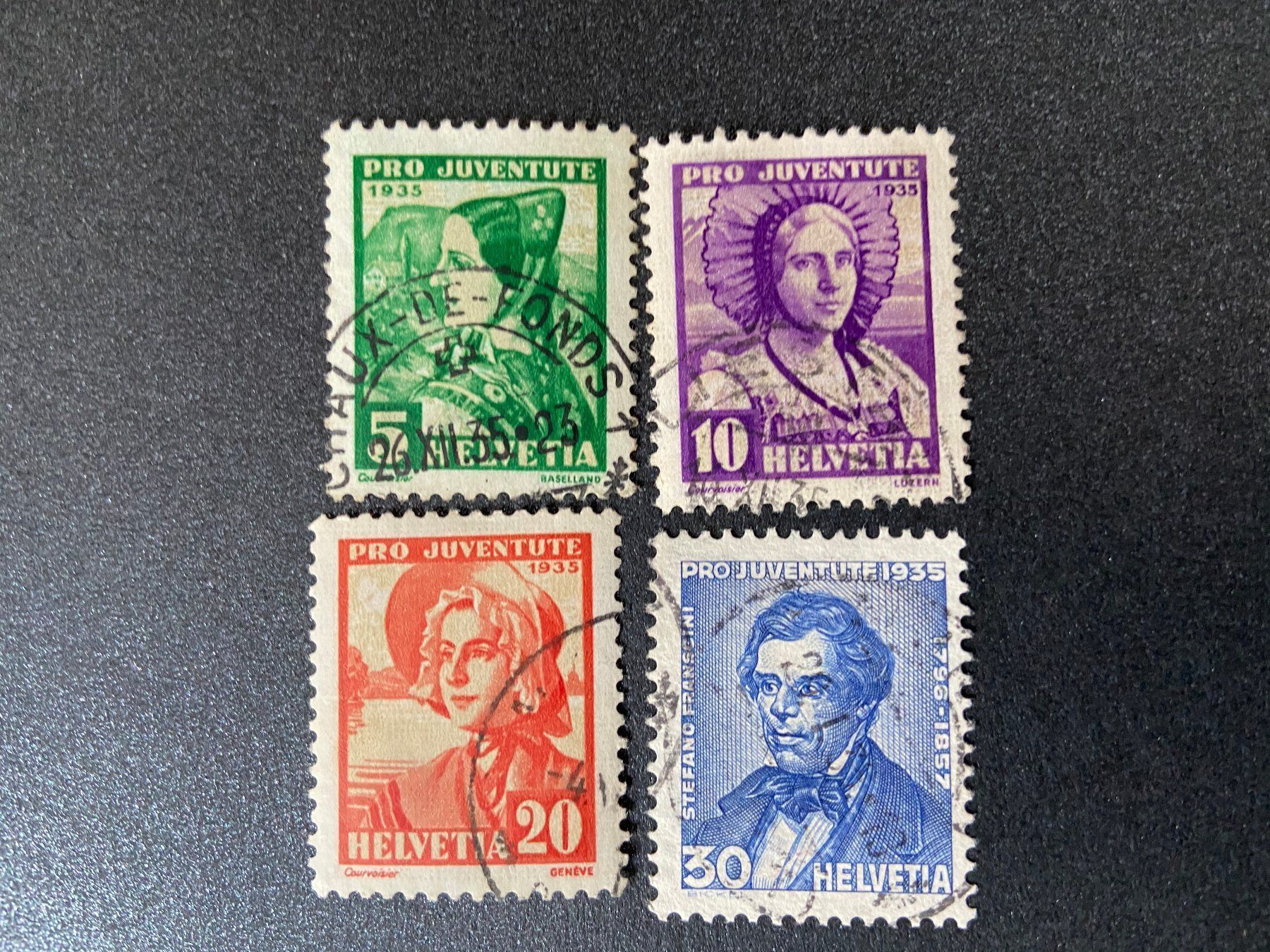 Tutti i francobolli: Lot  Pro Juventute Sätze 1932 - 1941 – Usato da Böckten venduto da Hansi36 3