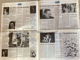 Circus Knie Zeitungsbericht 1991