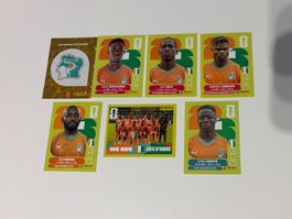 Panini Sticker-WM 2026-Elfenbeinküste (7Stück)