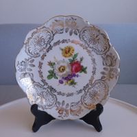 1950-1970 " Gebrüder Winterling AG " Teller mit Blumendekor