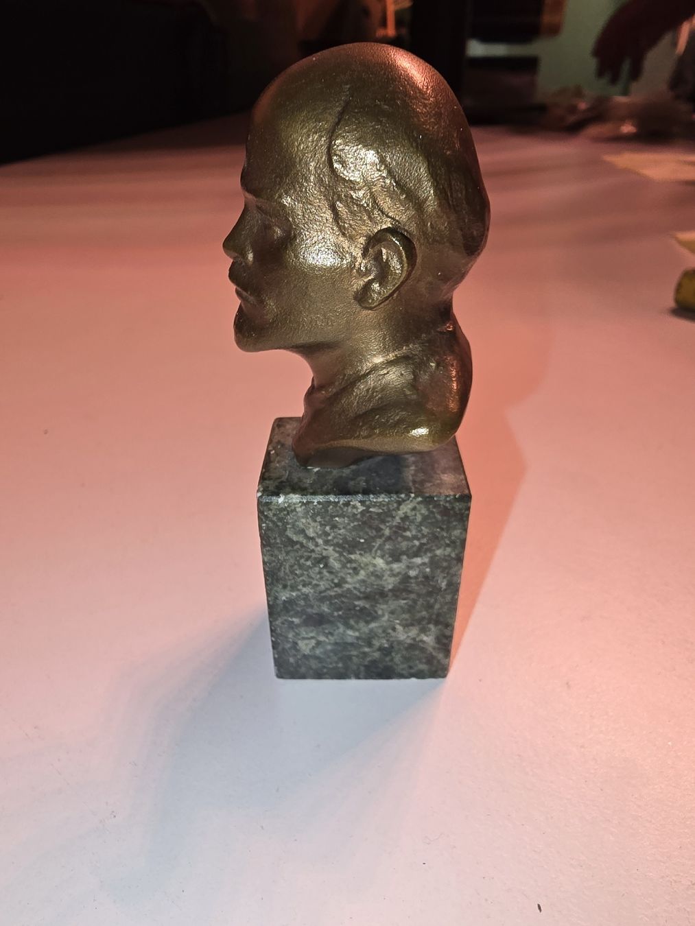 Statuette: Lenin Büste Bronze Granitsockel signiert – Usato da Wienacht-Tobel venduto da max_92rg 2