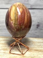 Versteinertes Holz Ei 466g