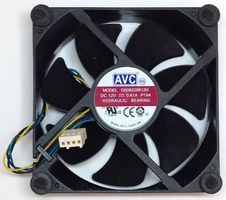 AVC DS09225R12H Gehäuse-Lüfter 90x90x25mm schwarz
