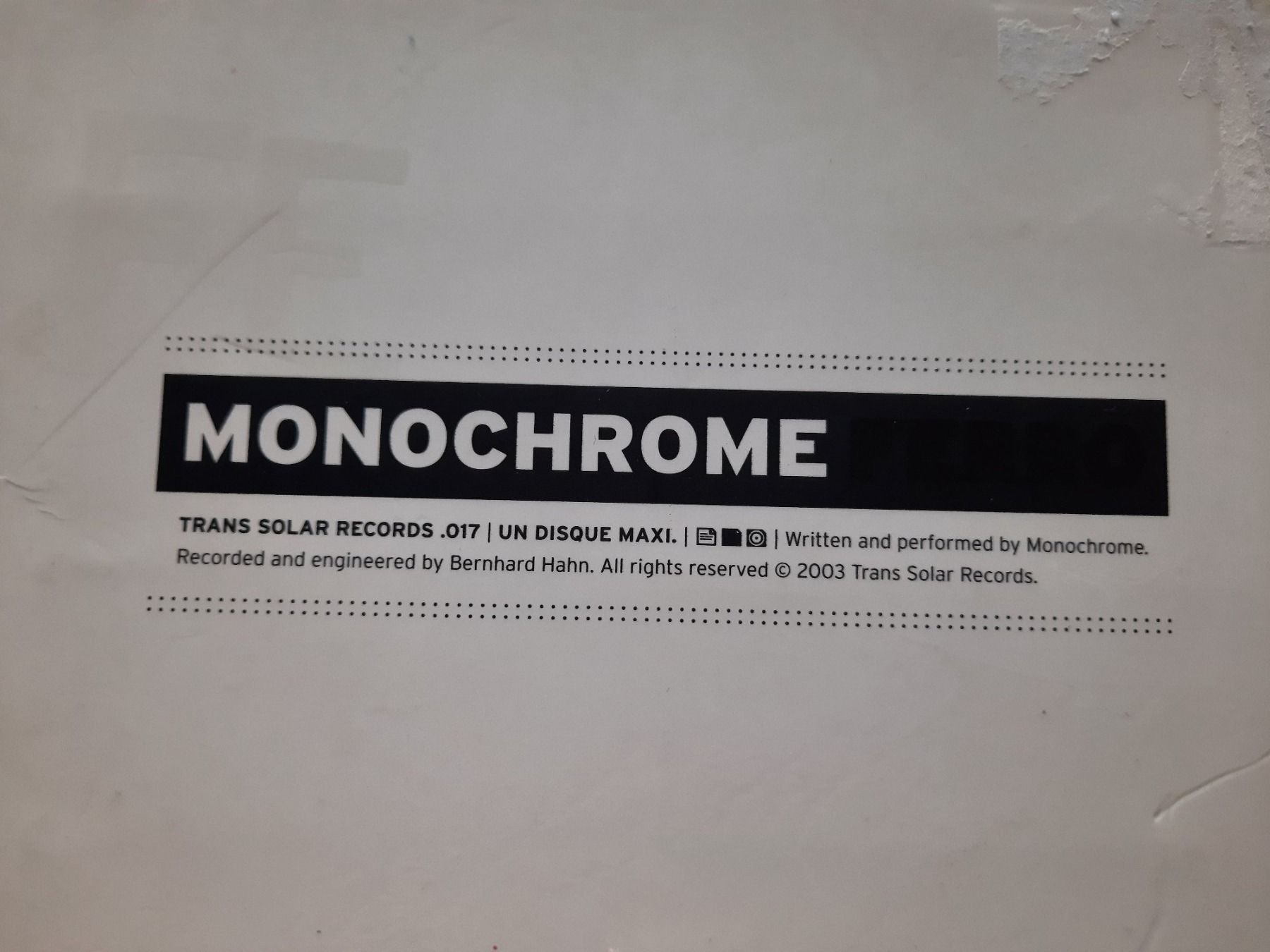 CDs: CD - Monochrome - Ferro – Gebraucht aus Pully von bro_n52j 1