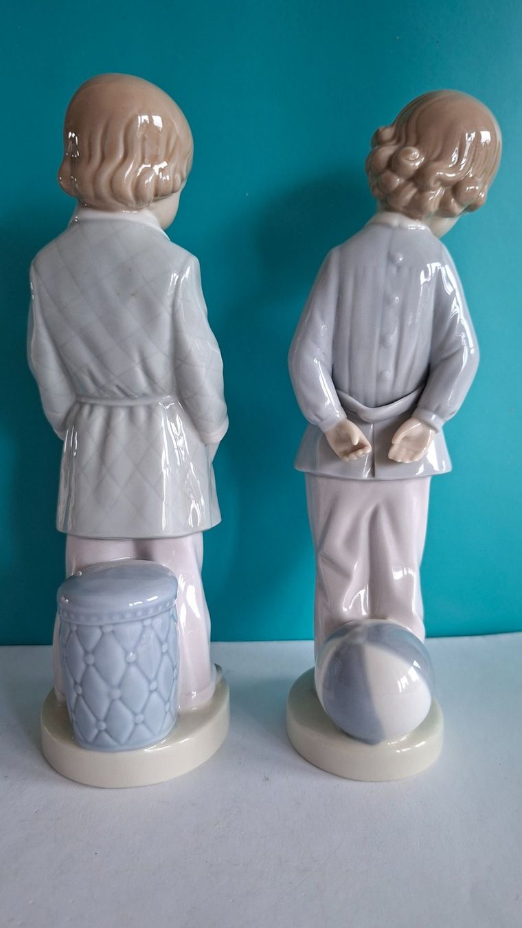 Lladro Statuette: Zwei Lladro Figur, Top Zustand – Usato da Opfikon venduto da Diversamente 2