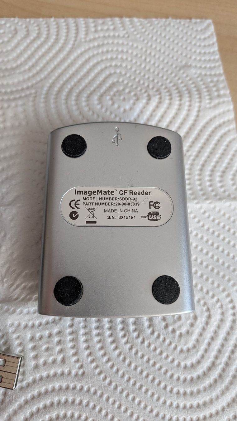 Sandisk Kartenlesegeräte: Sandisk Imagemate Compact Flash Leser – Gebraucht aus Münsingen von Rufer34 2