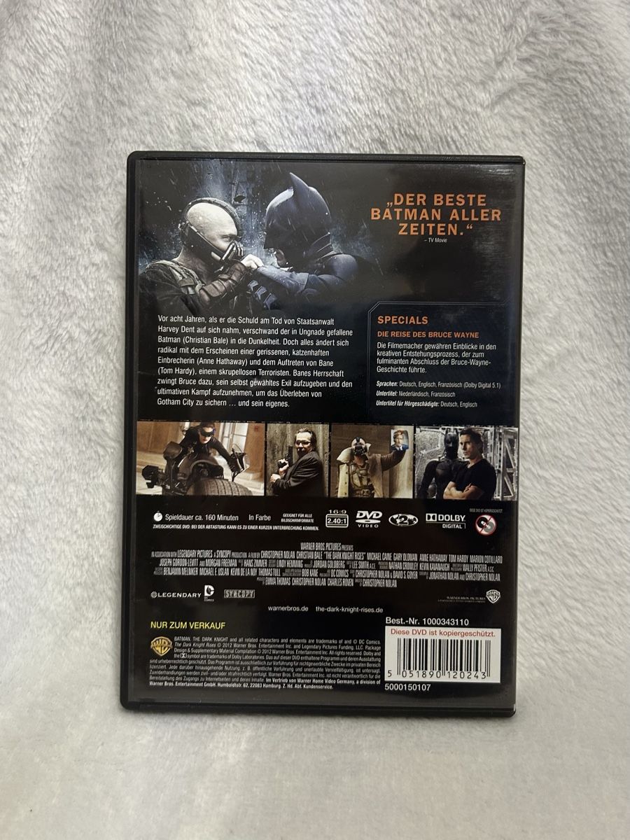 Alle DVDs: The Dark Knight Rises – Gebraucht aus Hausen von Sabzz 3