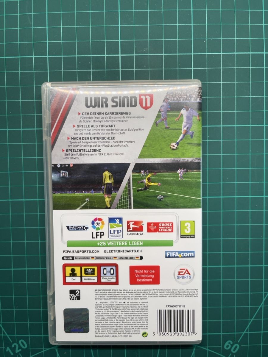 Sony Jeux: FIFA 11 Sony PSP – D'occasion à Killwangen par cherubim13 1
