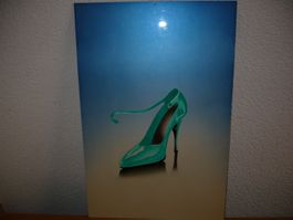 Bild mit High Heel grün